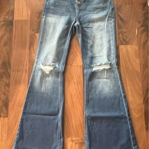 KanCan Flare Button Up Jeans with Tags